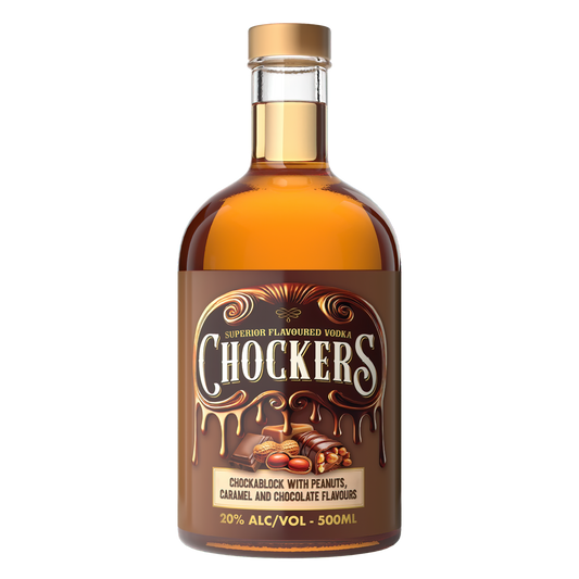 Chockers - Chocolate, Caramel and Peanut flavoured Vodka
