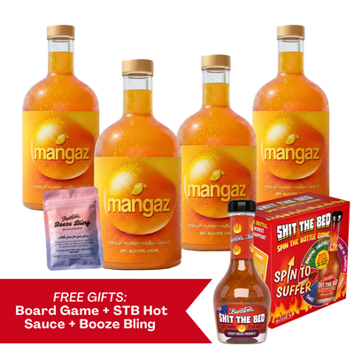 Case of Mangaz - 4 x 500ml Bottles