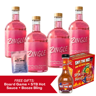 Case of Zingle - 4 x 500ml Bottles