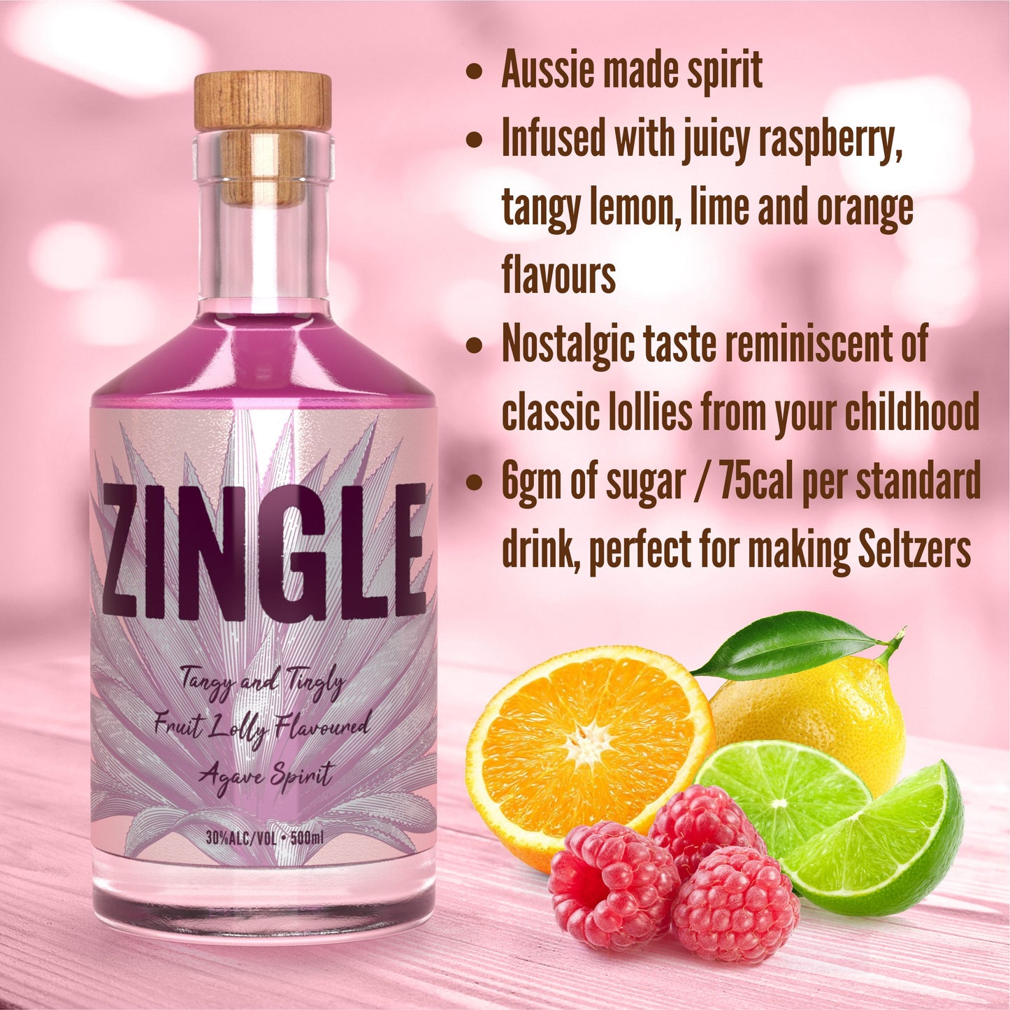 Zingle Agave Spirit 500ml