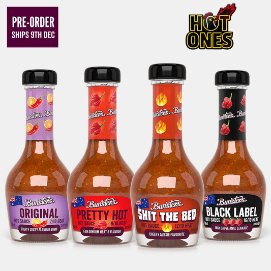 Hot Ones Range: Four Sauces That Get Hotter and Hotter