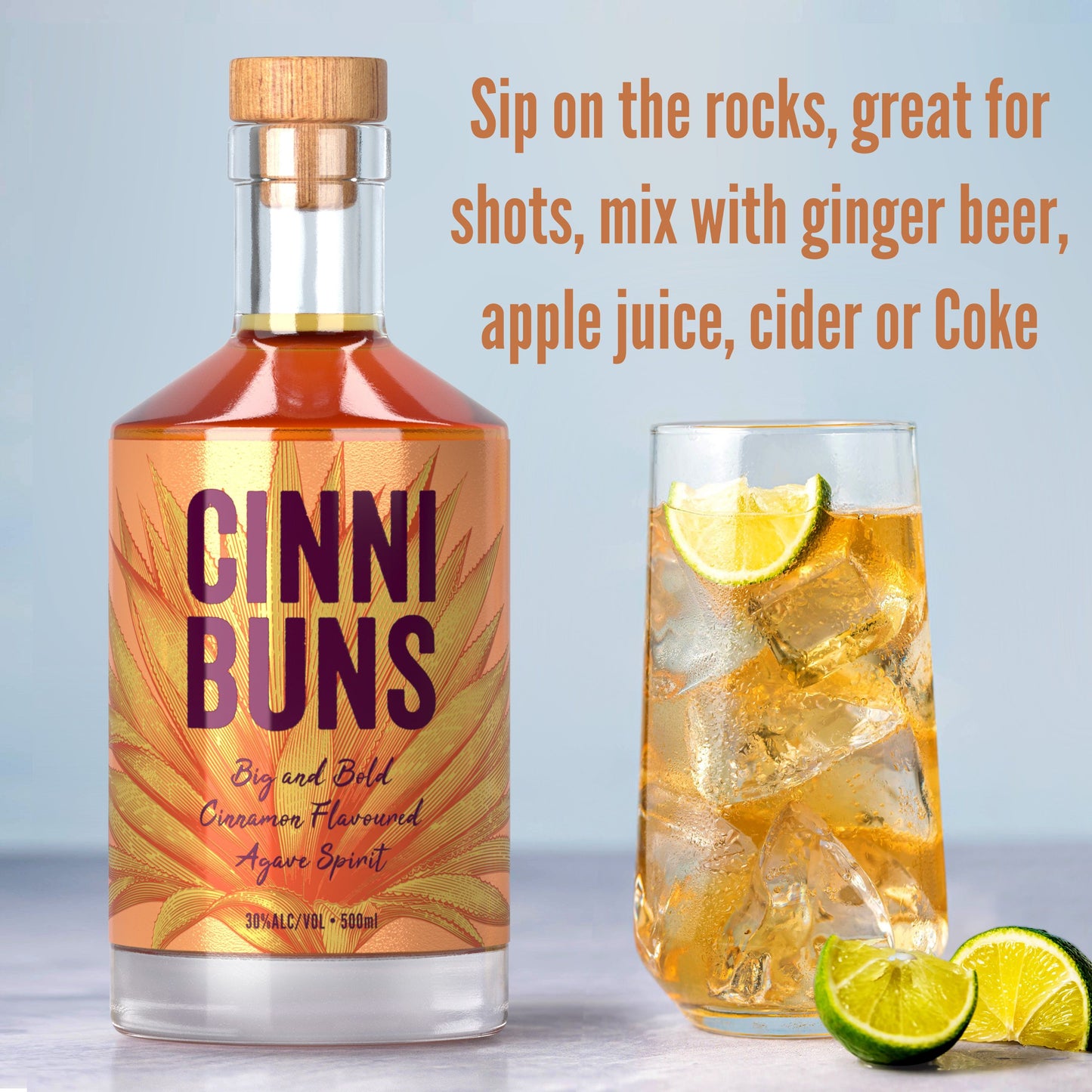 Cinni Buns Agave Spirit 500ml