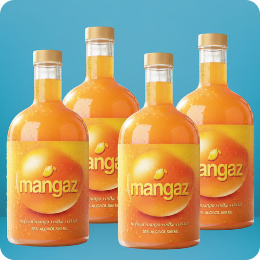 Case of Mangaz - 4 x 500ml Bottles