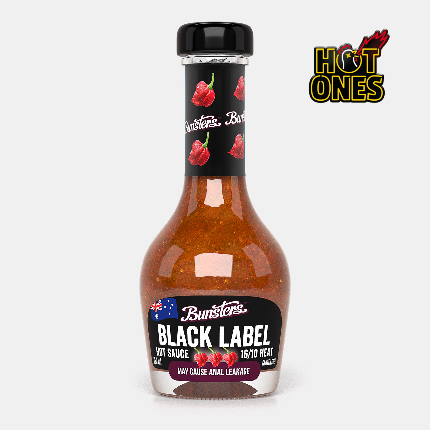 🌶️🌶️🌶️🌶️🌶️ Black Label (Case of 6)