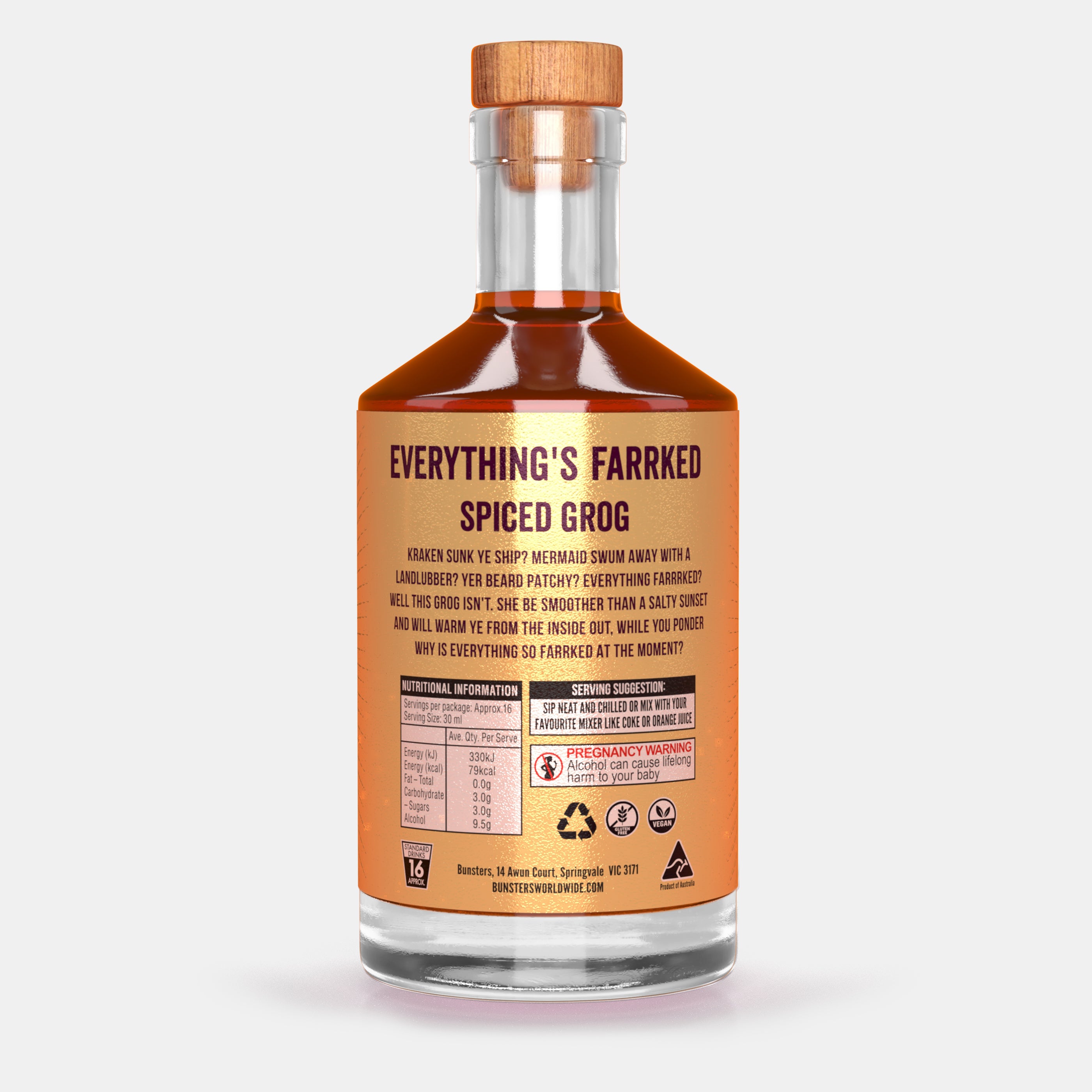 Everything's Farrked Spiced Grog (Carribbean Spice)