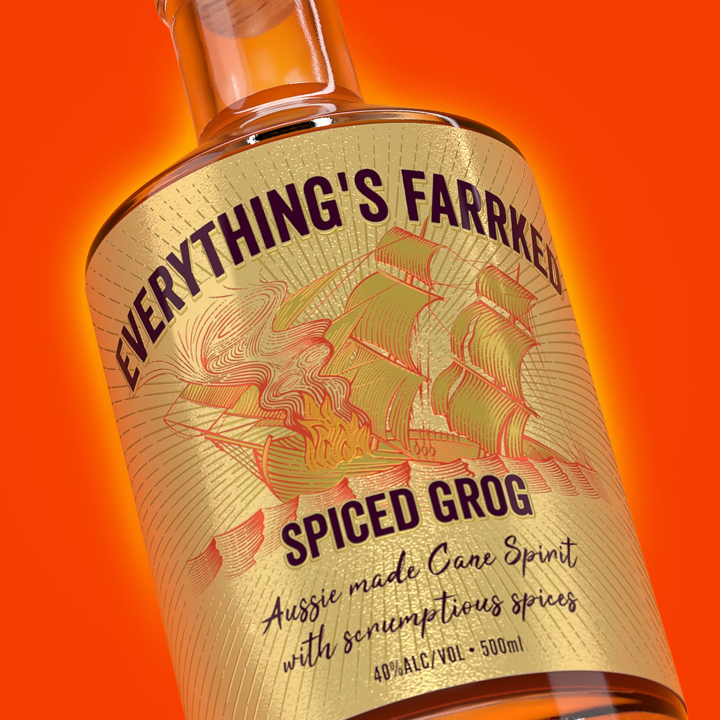 Everything's Farrked Spiced Grog 500ml