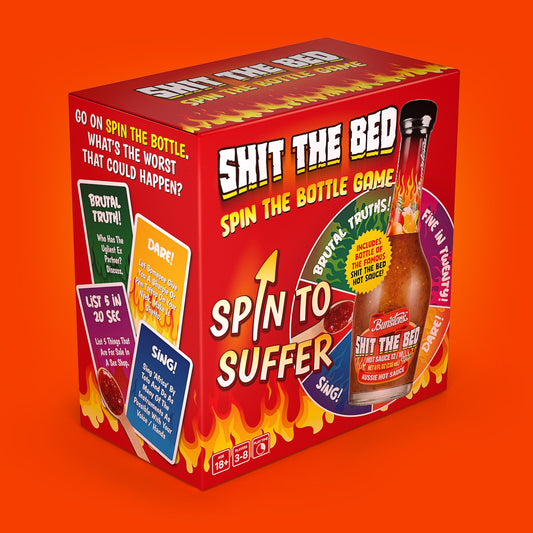 Spin to Suffer - the Shit the Bed Board Game