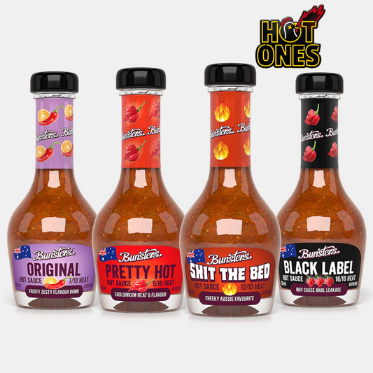 Hot Ones Range: Four Sauces That Get Hotter and Hotter