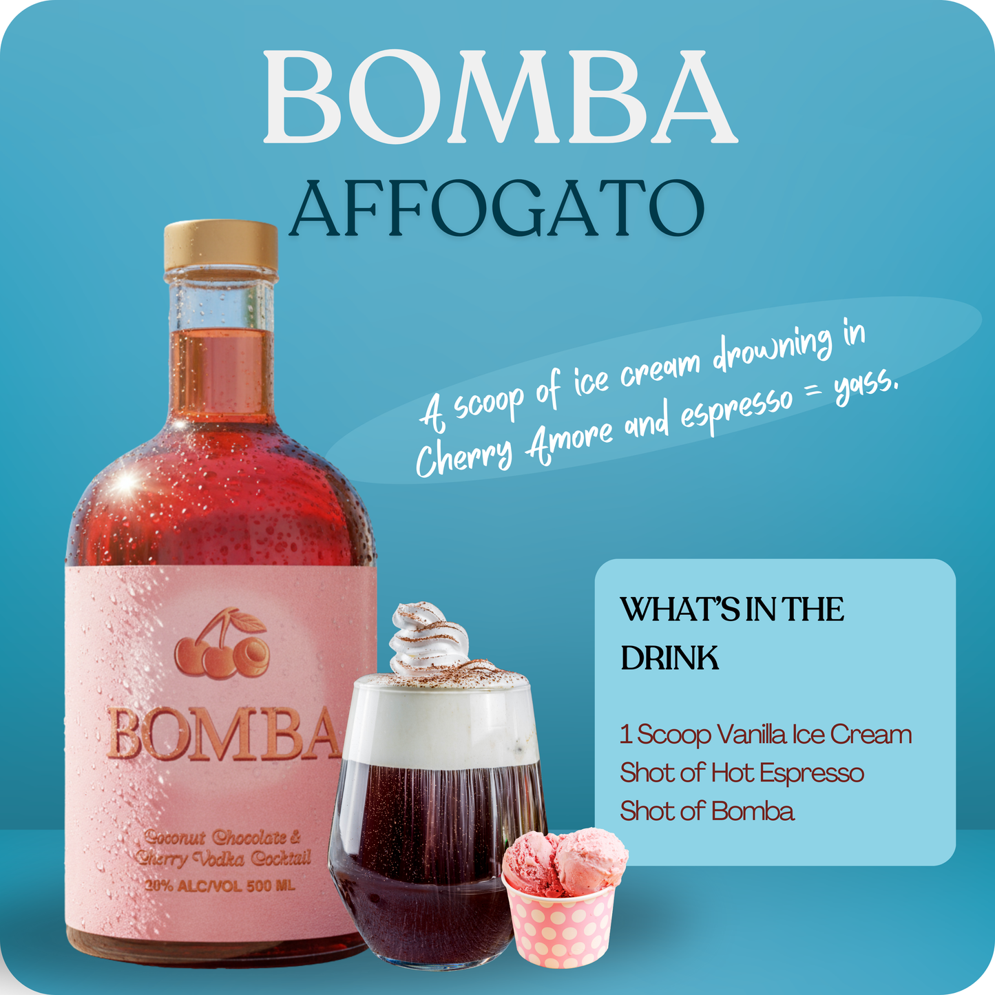 Case of Bomba - 4 x 500ml Bottles