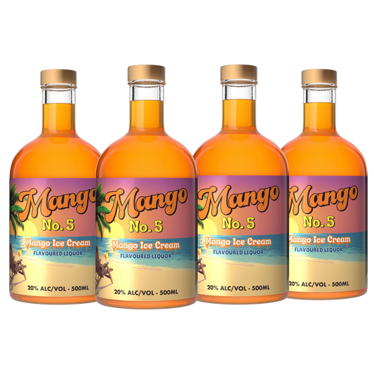 Mango No. 5 - Mango Gelato Flavoured Vodka (Case of 4)