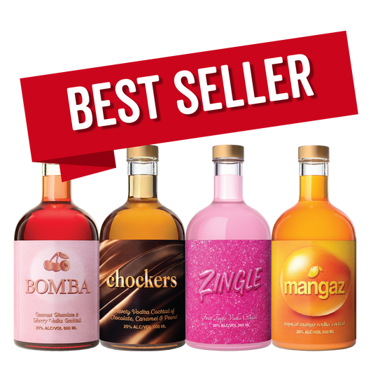 Party Pack of Flavoured Vodkas