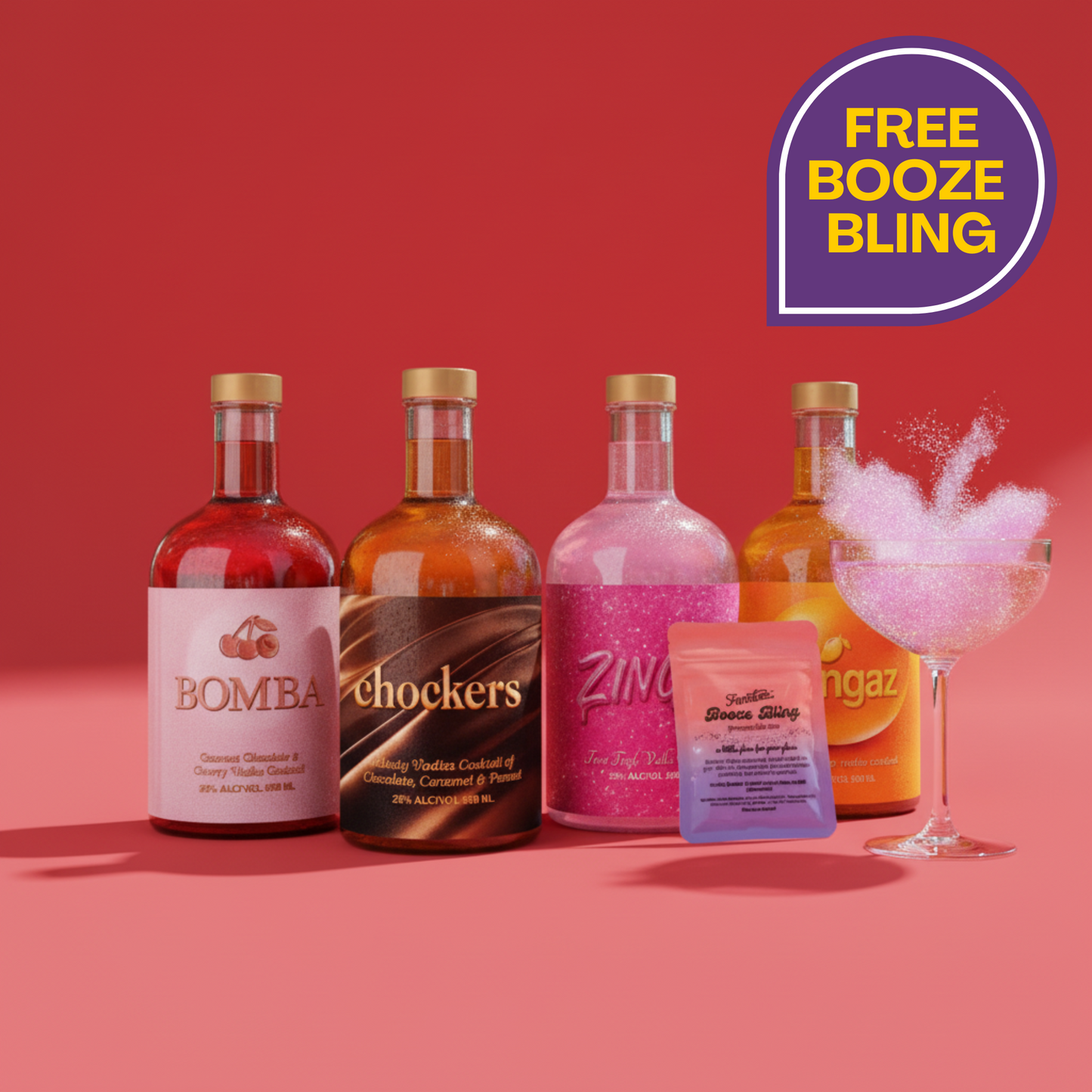 Party Pack of Flavoured Vodkas