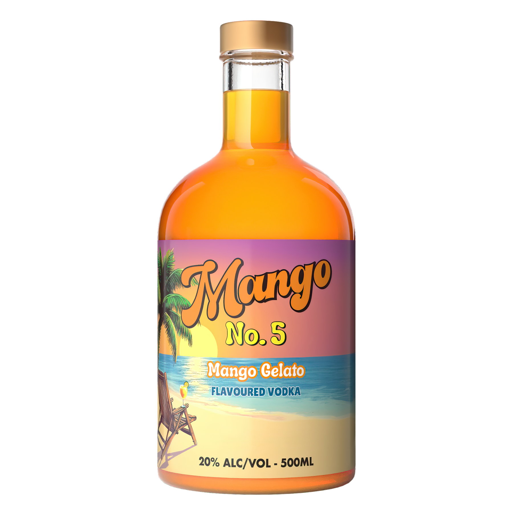 Mango No. 5 - Mango Gelato Flavoured Vodka