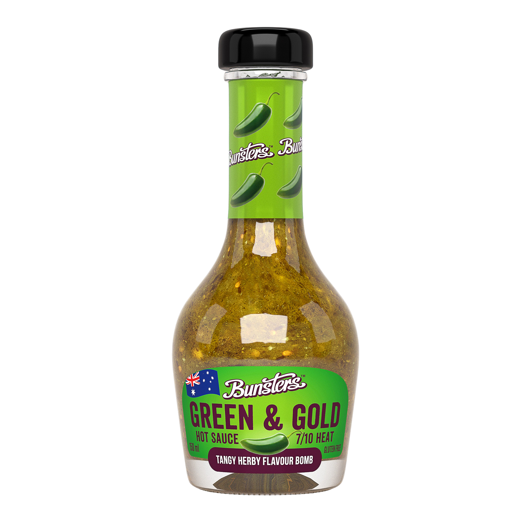 Green & Gold - 7/10 hot sauce