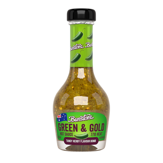 Green & Gold - 7/10 hot sauce