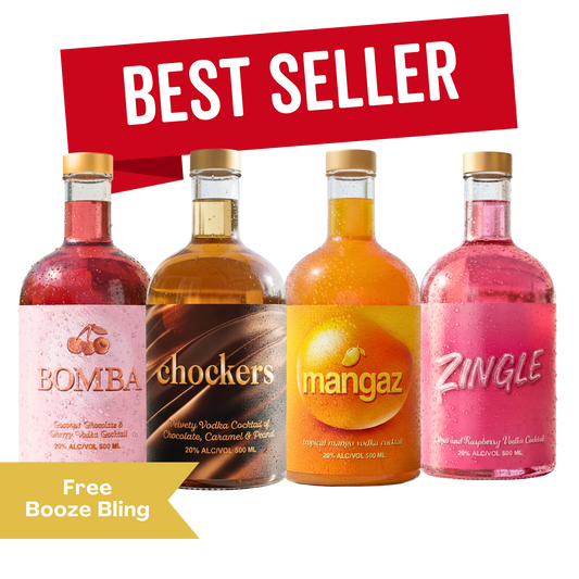 Party Pack of Flavoured Vodkas