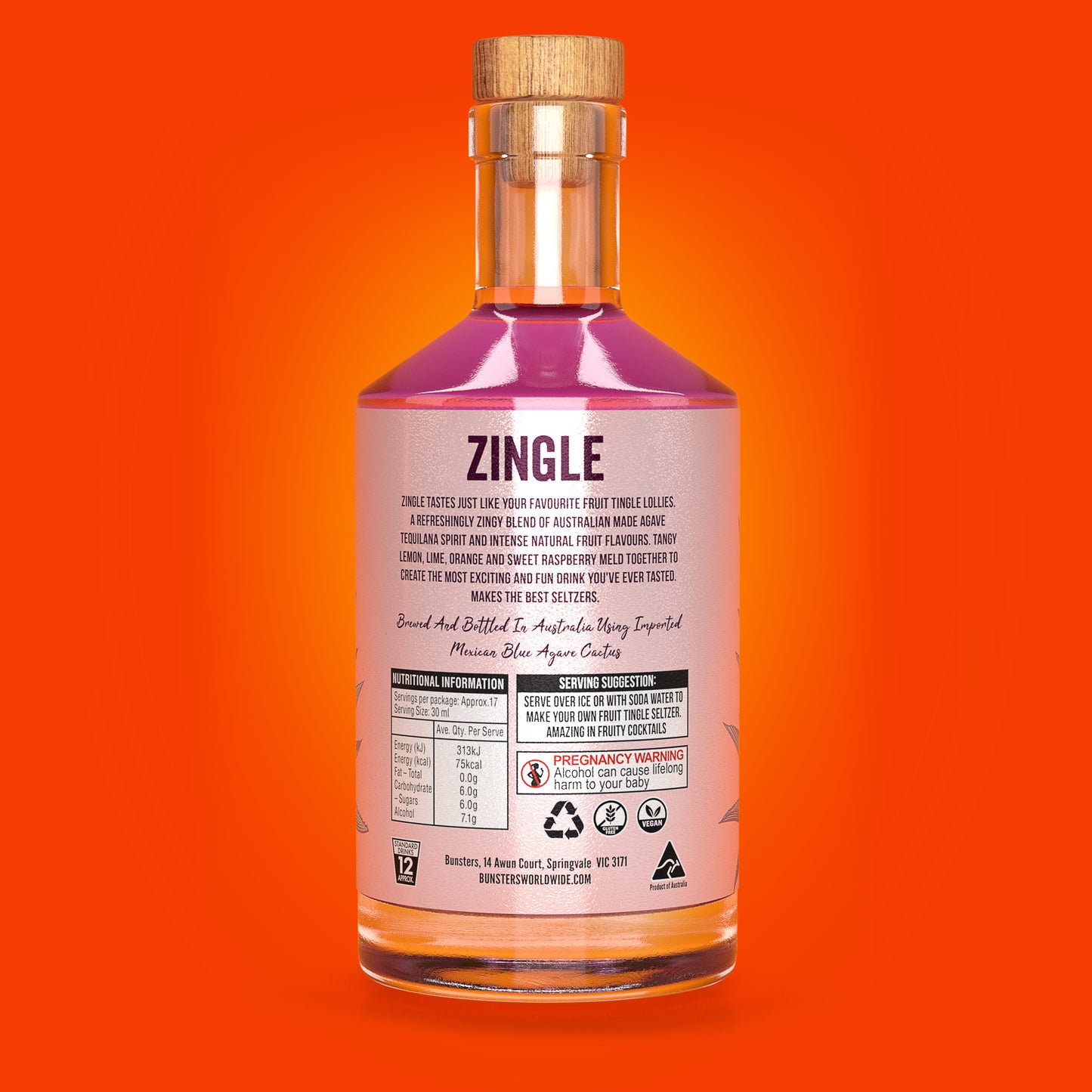 Zingle Agave Spirit 500ml